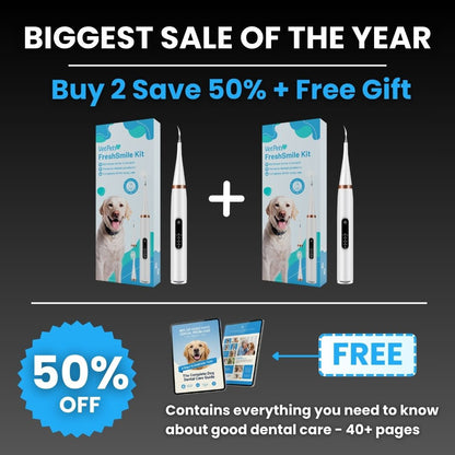 FreshSmile 3 in 1 Kit - Safe Tartar Remover